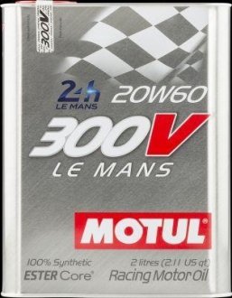 Фото автозапчастини 300V LE MANS SAE 20W60 (2L) 825802 Motul 104245