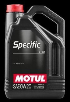 Моторное масло SPECIFIC 5122 SAE 0W20 (5L) 867606 Motul 107339