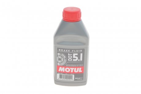 Жидкость тормозная DOT5.1 (0.5L) Brake Fluid (100950) Motul 807010
