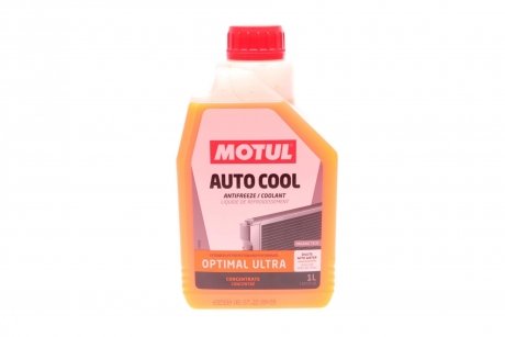 Фото автозапчасти антифриз (оранжевый) G12 Plus (1L) Auto Cool Optimal Ultra (1:1= -41°C)/(109117) стандартний: 014 GS 17009; 0199-99-1115 (2) (5); 0199-99-2091 (4) (8); 07.892 (2007); 128 6083 / 002; 2.13.01; Motul 818101