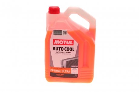 Антифриз (оранжевый) G12 Plus (5L) Auto Cool Optimal Ultra (1:1= -41°C)/(109143) Motul 818106 (фото 1)