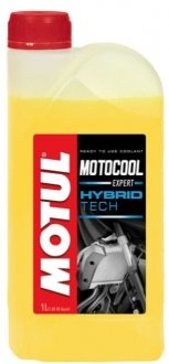 Антифриз (желтый) Motocool Expert -37°C (1L) Hybrid Tech (105914) Motul 818701 (фото 1)