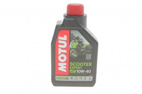 Моторна олія SCOOTER EXPERT 4T 10W-40 MA Motul 831901 (фото 1)