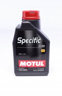 Моторное масло Specific LL-04 (1L) 101272 SAE 5W40 API CF; SN; ACEA C3; BMW LL-04 Motul 832701