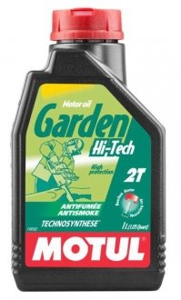Моторное масло Garden 2T Hi-Tech (1L) (102799) Motul 834901 (фото 1)