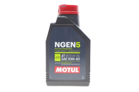 Фото автозапчастини олива 10W40 NGEN 5 4T (1L) (API SP/JASO MA2) (111829) Motul 839101