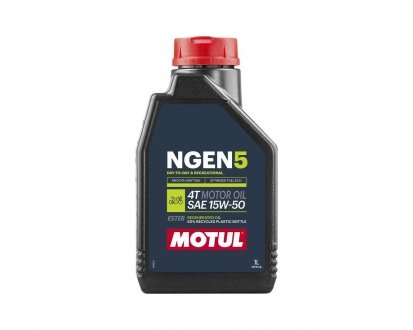 Фото автозапчасти олива 15W50 NGEN 5 4T (1L) (API SP/JASO MA2) (111833) Motul 839301 (фото 1)