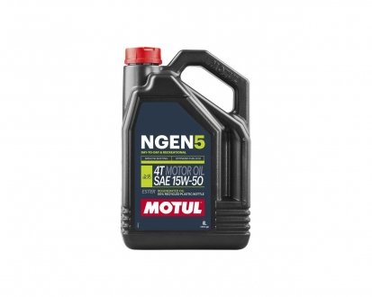 Фото автозапчастини олива 15W50 NGEN 5 4T (4L) (API SP/JASO MA2) (111834) Motul 839341