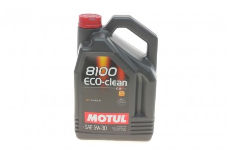 Масло 5W30 ECO-clean 8100 (5L) (FIAT 9.55535-S1) (101545) Motul 841551