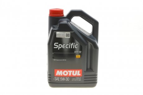 Моторное масло SPECIFIC 229.52 5W-30 Motul 843651