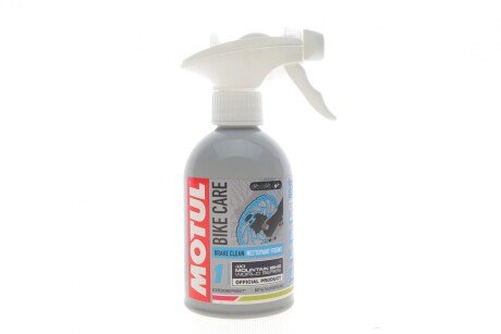 Фото автозапчасти засіб для очистки компонентів велогальм Brake Clean Bike Care Off Road (300ml) (112841) Motul 851105