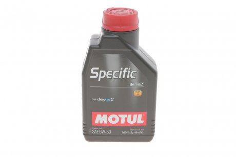 Моторное масло 1L Specific Dexos 2 SAE 5W30 (102638) Motul 860011