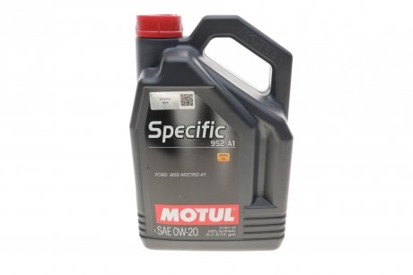 Масла моторные 0W20 Specific 952-A1 (5L) (ACEA C5) (WSS-M2C952-A1) (111224) Motul 867851
