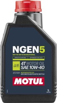 Фото автозапчасти олива для 4-тактних двигунів Motul NGEN510W401L111829