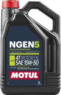 Фото автозапчастини олива для 4-тактних двигунів Motul NGEN515W504L111834