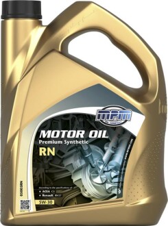 Фото автозапчасти моторное масло Premium Synthetic RN/5W30/5л. / (ACEA C3, Renault RN17) MPM 05005RN