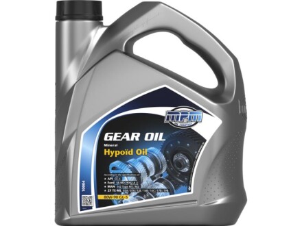 Фото автозапчастини трансмісійна олива GL-5 MINERAL HYPOID OIL/80W90/4л. / (API GL-5) MPM 10004