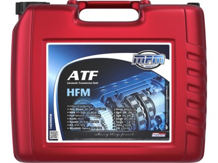 Фото автозапчастини трансмісійна рідина ATF HFM/20л. / (JWS 3309) MPM 16020HFM (фото 1)