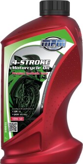 Фото автозапчастини мото олива 4-Stroke Motorcycle Oil 10W-50 Premium Synthetic Ester MPM 54001S