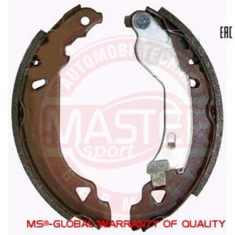 Фото автозапчасти тормозные колодки задние 180x32 Fiat Punto,Tempra,Tipo; Lancia Dedra, Delta MSG 03013702072-SET-MS