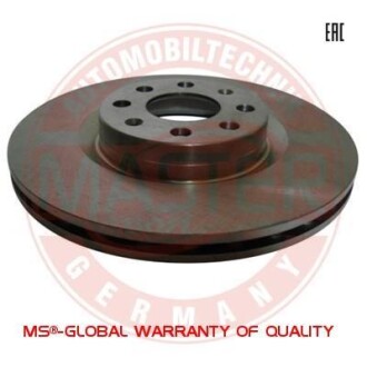 Фото автозапчасти тормозной диск перед. Opel Corsa d 06-/Fiat Punto/Grande 2005- MSG 24012202411-PCS-MS