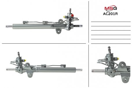 Фото автозапчасти рульова рейка з ГПК ACURA MDX (YD2) 06- MSG AC201R