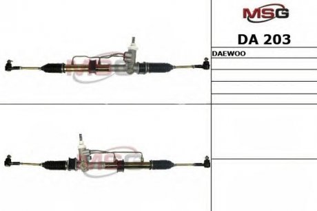 Фото автозапчастини рульова рейка з ГУР Chevrolet Matiz, Daewoo Matiz MSG DA 203