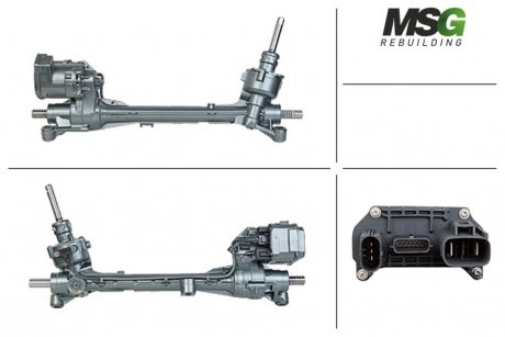 Рульова рейка з ЕПК FORD Kuga 13-19,ESCAPE 13-,ESCAPE II (DM2) 13-,KUGA II (DM2) 13-,ESC MSG FO437.NL00.R