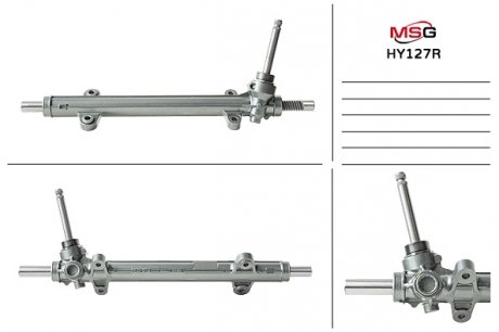 Фото автозапчасти рульова рейка без ГПК відновлена HYUNDAI SONATA VI 2010-2014;KIA OPTIMA 2010- USA MSG HY127R