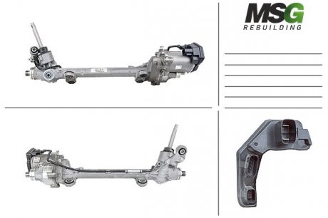 Фото автозапчасти рульова рейка з ЕПК Jaguar F-Pace 16- MSG JA401.NLA0.R