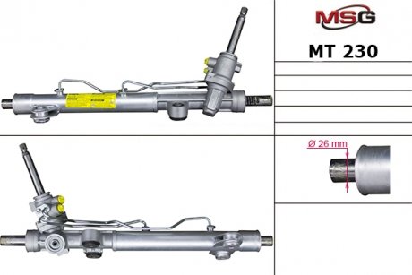 Фото автозапчасти рулевая рейка с ГУР новая MITSUBISHI Galant 03- MSG MT230