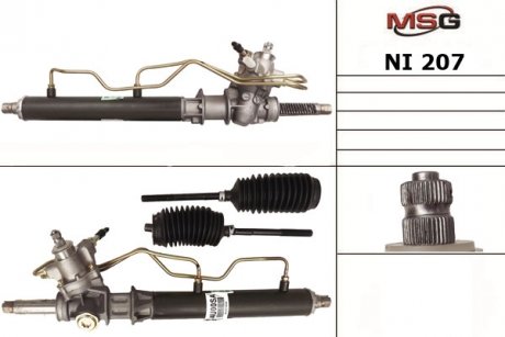 Фото автозапчастини рульова рейка з ГПК нова NISSAN MAXIMA QX (A32) 94-00 MSG NI207