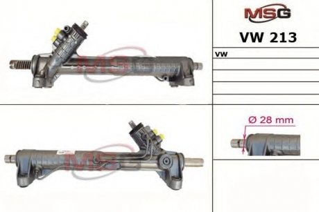 Фото автозапчастини рульова рейка з ГУР Vw Transporter MSG VW 213