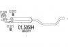 Фото автозапчастини глушник системи випуску (середній) MTS 0150594 (фото 1)