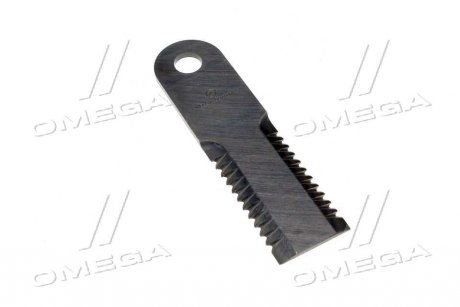 Нож измельчителя подвижный JD зубчатый 187X50X5 d=19,6 (H212698) (MWS) MWS Schneidwerkzeuge GmbH & Co. KG 60-0190-51-01-0