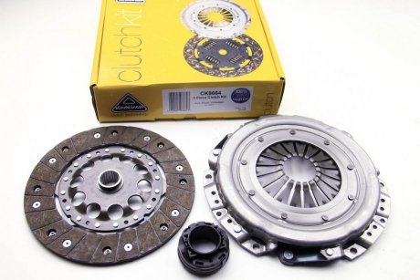 Фото автозапчастини комплект зчеплення Audi A4/A6/Skoda Superb/VW Passat 1.9 TDI 98-08 (228mm) NATIONAL CK9664