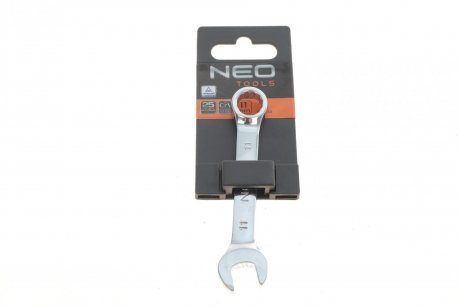 Ключ рожково-накидный 11 mm L-98 mm NEO 09-763 (фото 1)