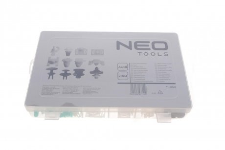Набір кліпс пластикових (160шт) (Audi) NEO 11-964 (фото 1)