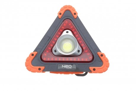 Фонарик-лампа+предупредительный треугольник 2в1 аккумуляторный 800 Lm/10W/4xAA) NEO 99-076 (фото 1)