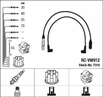 Электрические системы NGK RCVW912 (фото 1)