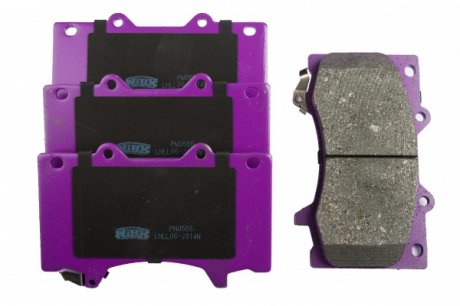 Тормозные колодки дисковые NiBK PN0555 (фото 1)