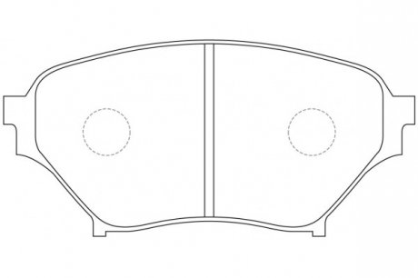 Фото автозапчастини колодки тормозные передние Mazda MX-5 NiBK PN5486