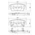 Фото автозапчастини гальмівні колодки задні HYUNDAI ELANTRA V, EQUUS / CENTENNIAL, GENESIS, GRAND SANTA FÉ, SANTA FE IV/SUV, SANTA FÉ II, SANTA FÉ III, SANTA FÉ II/SUV; KIA BORREGO, QUORIS I 1.6-5.0 03.06- NIPPARTS N3610312 (фото 1)