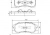 Фото автозапчастини гальмівні колодки, дискове гальмо (набір) NIPPARTS J3606019 (фото 1)