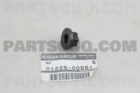 Фото автозапчасти mutter NISSAN 0122500651