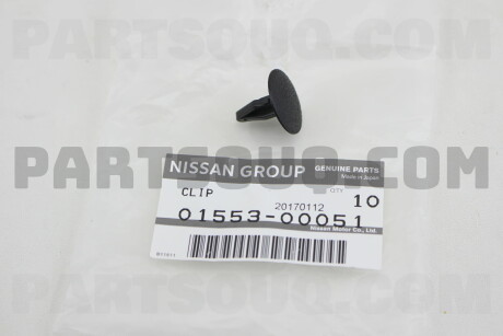 Фото автозапчастини klammer NISSAN 0155300051