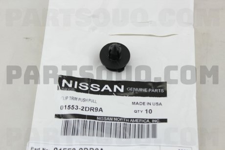 Фото автозапчасти клипса крепл бампера NISSAN 015532DR9A