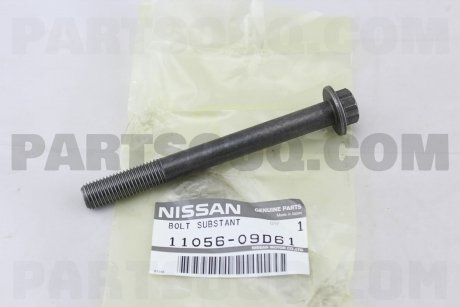 Фото автозапчастини болт NISSAN 1105609D61