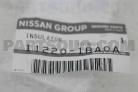 Опора двигателя NISSAN 112201BA0A (фото 1)