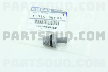 Фото автозапчасти вакуумный клапан NISSAN 1181095F0A